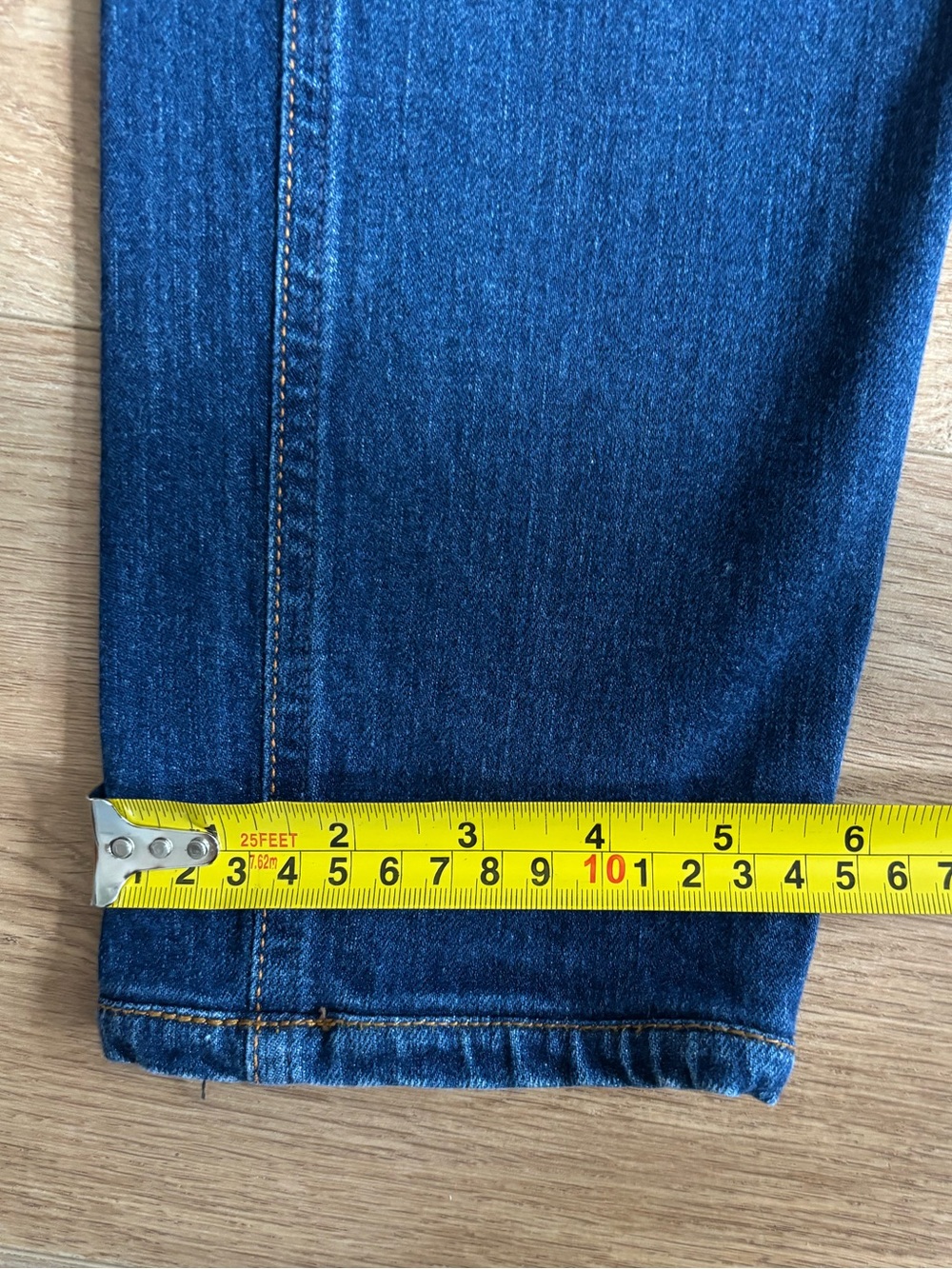 Nudie Jeans Lean Dean Blue Ridge Cotton Stretch Jeans W30 L32 - Picture 15 of 16